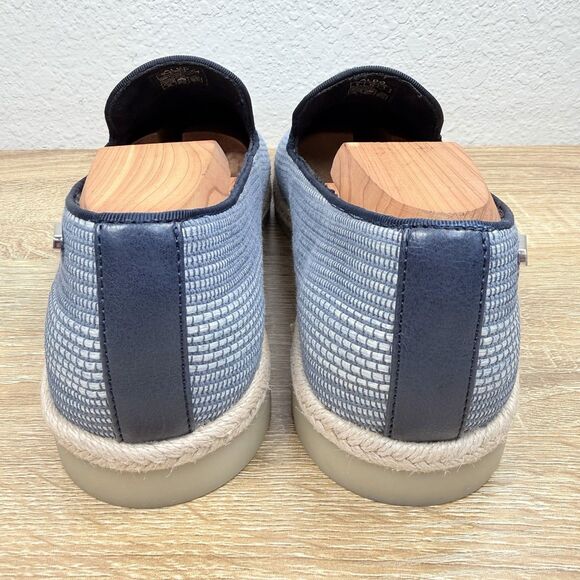 NEW Aldo Vittorio Loafers Men’s US 9 EU 42 Woven Blue Lounge Casual Slip On main image 4